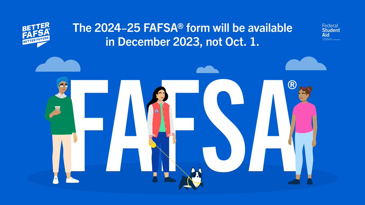 Chattahoochee Valley (@cvccpirates) on Twitter photo Pirates - Please make sure to follow for more updates!
Learn more about updates to the FAFSA form: StudentAid.gov/decemberfafsa Pirates - Please make sure to follow for more updates!
Learn more about updates to the FAFSA form: StudentAid.gov/decemberfafsa