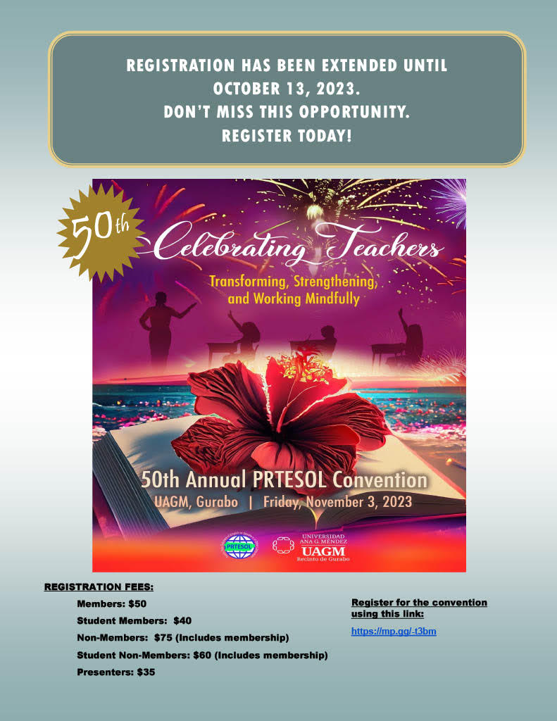 Puerto Rico TESOL tweet media