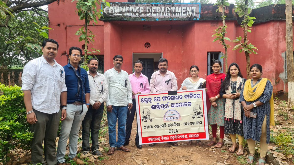 the_osla's tweet photo. Day 30
The SSB lecturers have ushered in a new era in aided colleges, whose education system was once on the brink of disaster. Their contribution must be recognised and they must be given what they deserve.
@Naveen_Odisha @PradeepJenaIAS @DHE_Odisha @aravind_od_ias @AtanuMLA https://t.co/jyKsk93fXT