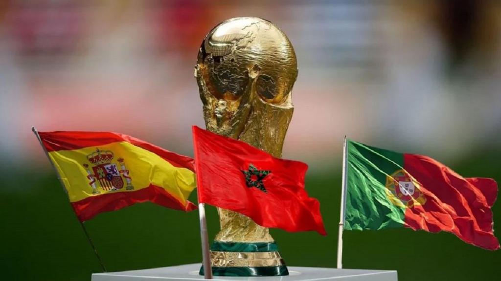 AitBenal's tweet photo. رسميا.. الاتحاد الدولي لكرة القدم، يقرر بالإجماع، اختيار ملف المغرب – إسبانيا – البرتغال كترشيح وحيد لتنظيم كأس العالم 2030 لكرة القدم (بلاغ للديوان الملكي)
🇲🇦🇲🇦🇲🇦🤛🤛 https://t.co/lUUYyxlFJ7