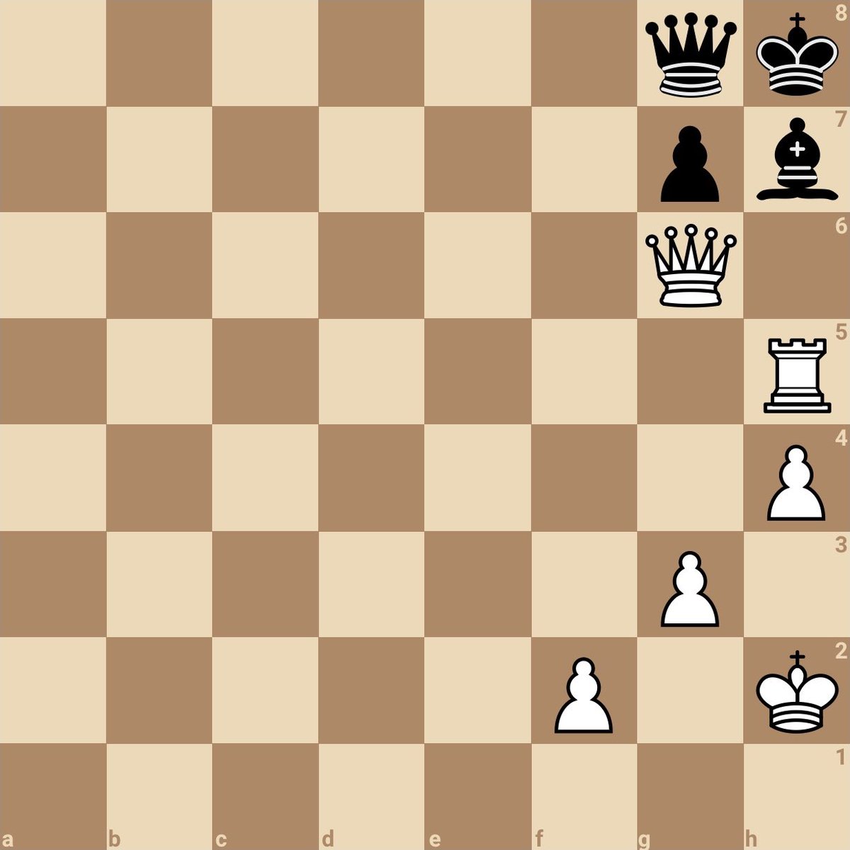 JohanSalomon's tweet photo. Composed this strange puzzle

White to mate in 2! 🤔 https://t.co/GrWY4AVCpp