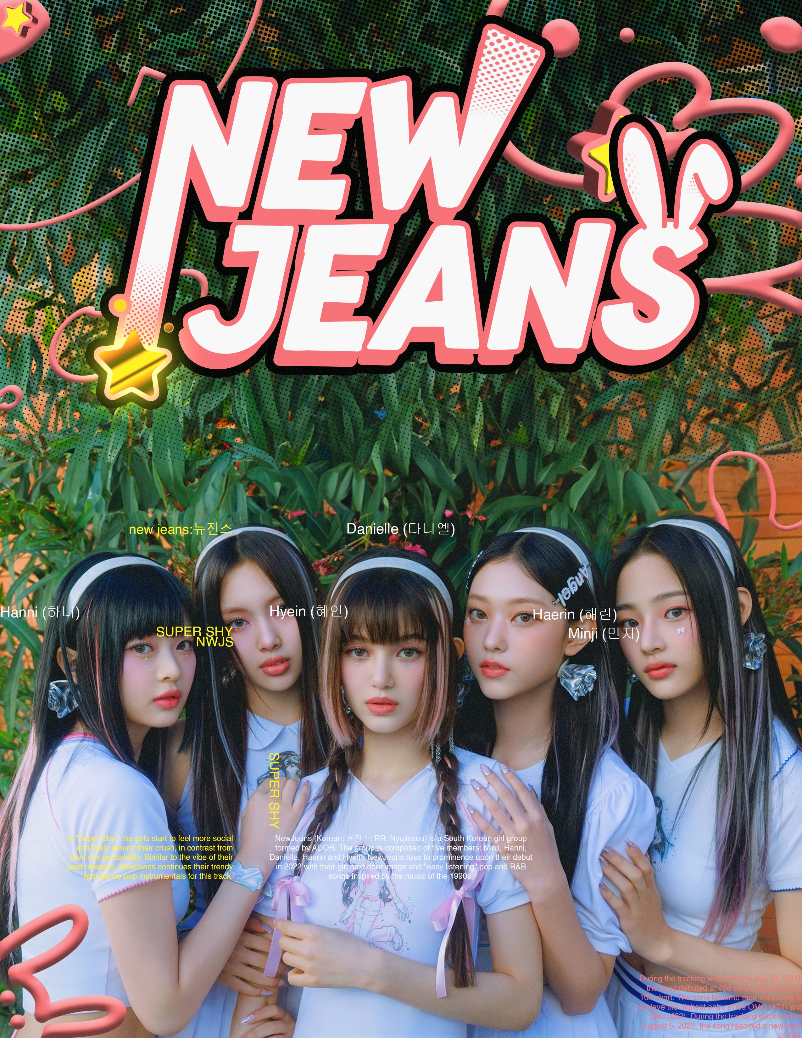 newjeans poster edit  Cute poster, Pink posters, Pop posters