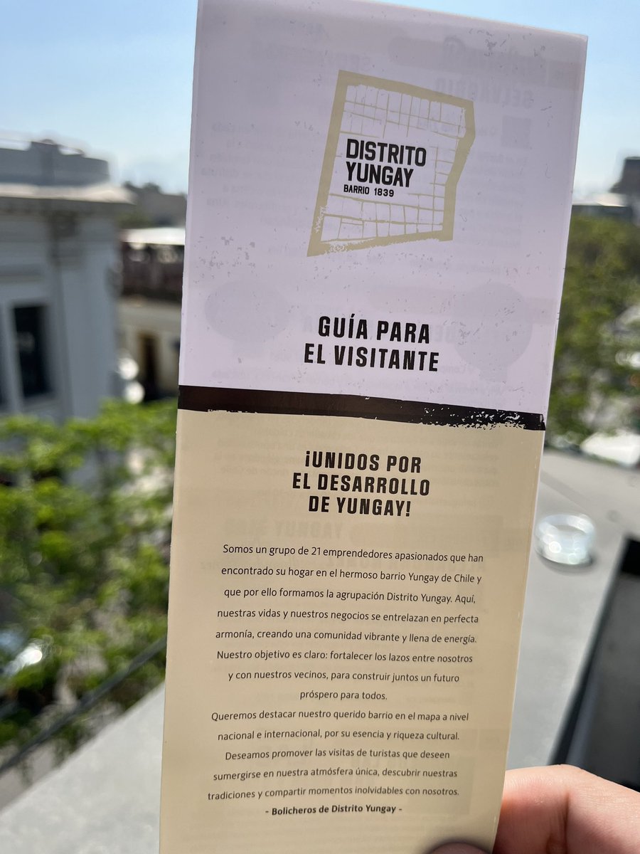 Hoy junto a <a href="/Economia_RM/">Seremi Economia RM</a> hicimos entrega de 16 sellos turísticos <a href="/santiago2023/">Santiago 2023</a> a emprendedores de Distrito Yungay del histórico y patrimonial Barrio Yungay. Servicios turísticos que estarán visibles en la página oficial de los juegos Panamericanos y Parapanamericanos.