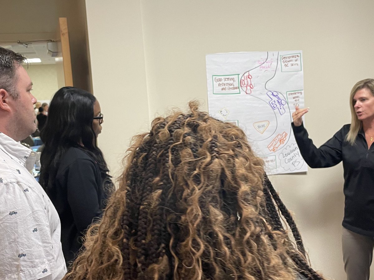 pammoran's tweet image. division teams working on and sharing their pathways to the Portrait of a Virginia Graduate through the #VaLIN network @scl_va ⁦@VA_Partners4Edu⁩ ⁦@VALearns⁩ ⁦@vassnews⁩ ⁦@VASCD⁩ ⁦@wmSURN⁩ ⁦@VDOE_News⁩