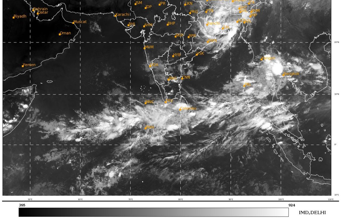 Effect of Postive Indian Ocean Dipole:

Enhanced convection over equitorial Indian Ocean adjoining Sri Lanka & Maldives

Large scale suppression over South,Central Sumatra and Jakarta further to the South East

#India #rain #monsoonseason