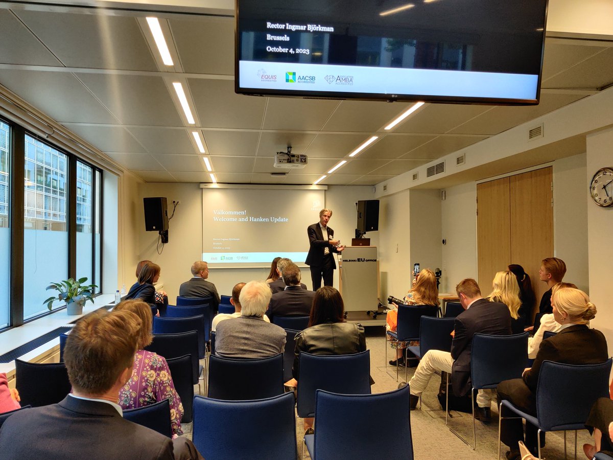 Helsinki EU Office (@helsinkieu) on Twitter photo We are extremely happy to host our member <a href="/Hanken_fi/">Hanken School of Economics</a> International Alumni Day in Brussels!
Tonight we will dive into discussions on EU's sustainable finance regulation, the importance of #openscience and how #greentransition is boosted through #hydrogenvalleys. We are extremely happy to host our member <a href="/Hanken_fi/">Hanken School of Economics</a> International Alumni Day in Brussels!
Tonight we will dive into discussions on EU's sustainable finance regulation, the importance of #openscience and how #greentransition is boosted through #hydrogenvalleys.