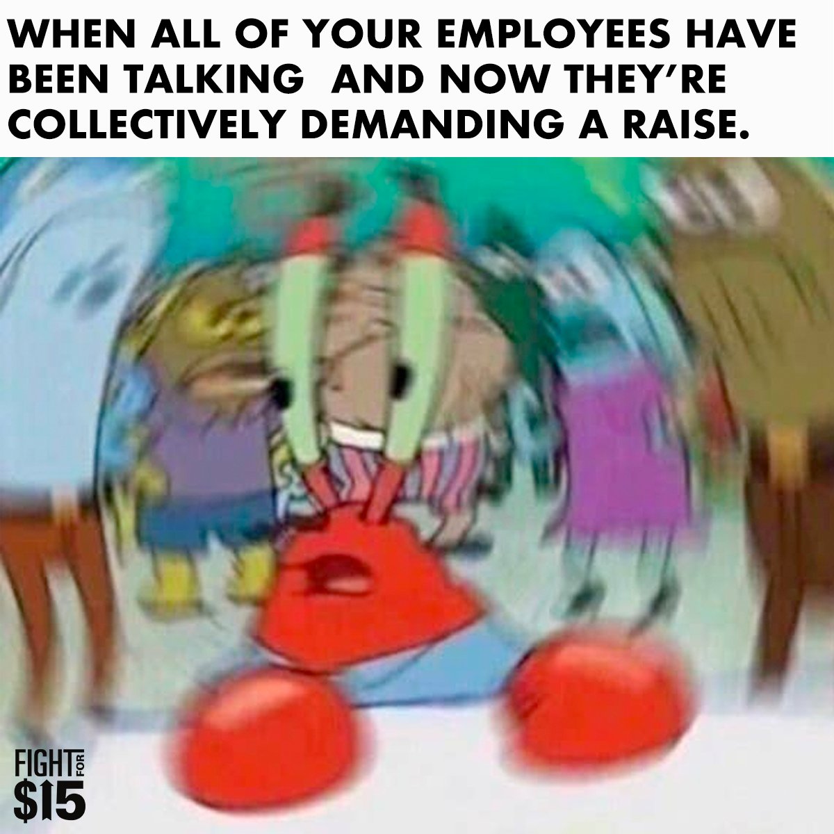 By yourself, your boss as the upper hand, but when you all organize together you have the power! Take the power back! #UnionsForAll #SolidaritySeason