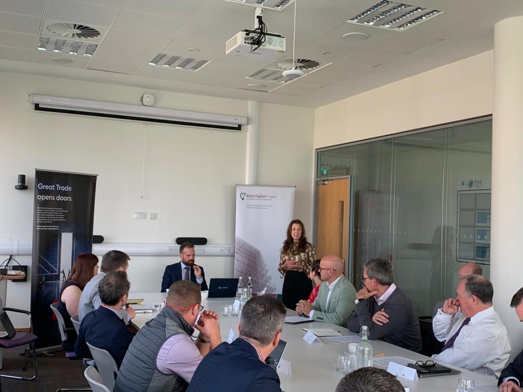 Today we partnered with @BuildDigitalPrj to host a roundtable discussion on UK and Ireland #DigitalConstruction. Building Information Modelling (BIM) is changing and innovating the UK construction industry and Ireland will implement BIM on public construction projects from 2024.