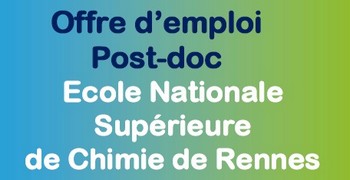 #OffresEmploi  à pourvoir à l'Ecole de #chimie de #Rennes. Plusieurs postes sont proposés: 👉ensc-rennes.fr/lenscr/lenscr-… #emploi #job #recrutement @poleemploi_IDF @Indeed @Monster #enseignants #enscr