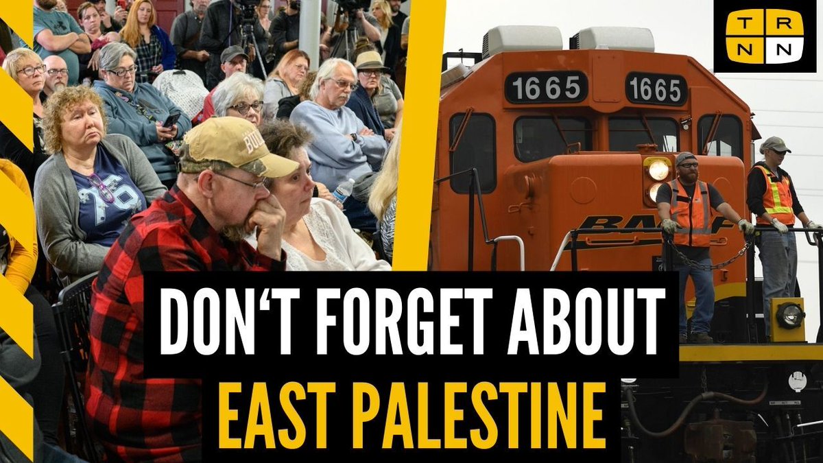 The Real News (@therealnews) on Twitter photo LIVE NOW: East Palestine and <a href="/railroadworkers/">Railroad Workers United ✊</a> need to team up against corporations!
While East Palestine has faded from the headlines residents are still in desperate need of help, which they say they are not getting from Norfolk Southern or from the gov't
youtube.com/live/wp5LQ2NNX… LIVE NOW: East Palestine and <a href="/railroadworkers/">Railroad Workers United ✊</a> need to team up against corporations!
While East Palestine has faded from the headlines residents are still in desperate need of help, which they say they are not getting from Norfolk Southern or from the gov't
youtube.com/live/wp5LQ2NNX…