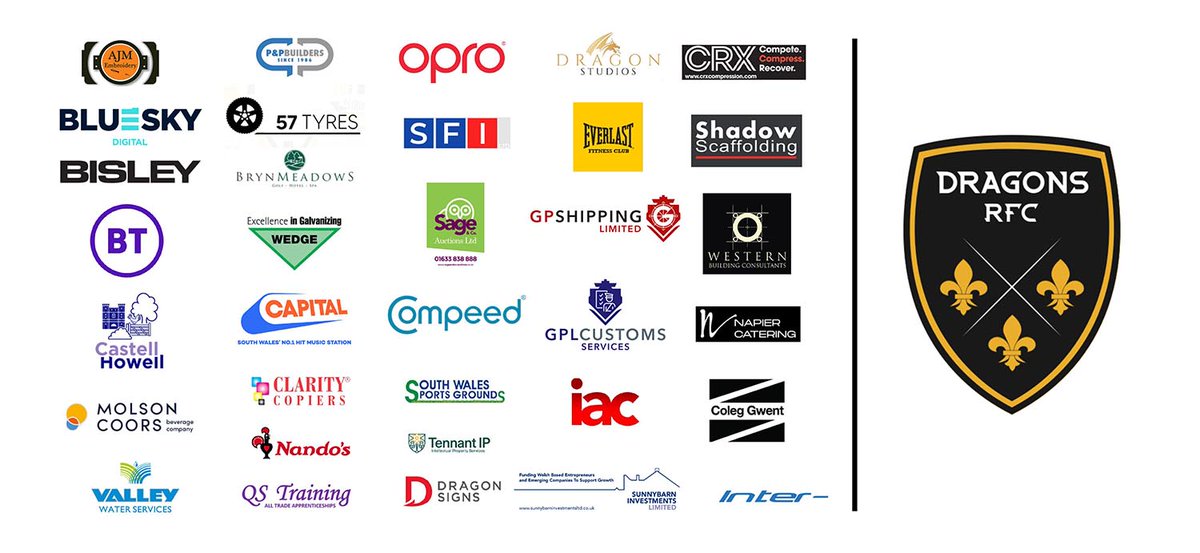 Dragons RFC 🐉 (@dragonsrfc) on Twitter photo 🐉On the eve of the new <a href="/URCOfficial/">BKT United Rugby Championship (URC)</a> & <a href="/ChallengeCup_/">EPCR Challenge Cup</a> season, a huge thank you to all our partners, sponsors, clients and friends ⤵️👏
It's fantastic to have so many of our long-standing supporters renew for the 23/24 season!👏
#WeAreGwentRugby 🐉On the eve of the new <a href="/URCOfficial/">BKT United Rugby Championship (URC)</a> & <a href="/ChallengeCup_/">EPCR Challenge Cup</a> season, a huge thank you to all our partners, sponsors, clients and friends ⤵️👏
It's fantastic to have so many of our long-standing supporters renew for the 23/24 season!👏
#WeAreGwentRugby