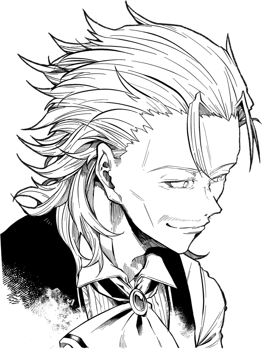 進捗
黒幕親子本の原稿も少しづつ進めてます。
これは私的に目つきがうまくいった若シェイクスピアさん 