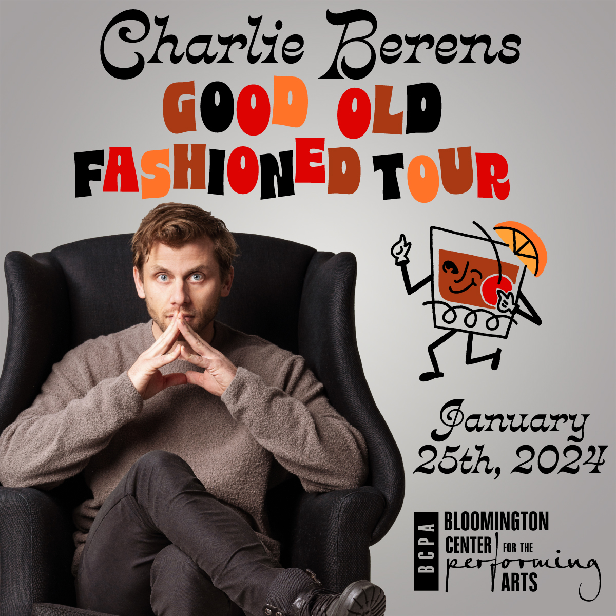 Ope, let us sneak right in here and announce a new show!
<a href="/CharlieBerens/">Charlie Berens</a> Good Old Fashioned Tour
January 25th 7:30pm

🎟️: $33 | $39 | $45 | $55 On Sale 10/6 at 10am
tinyurl.com/BCPACharlieBer…