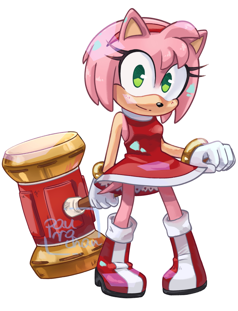 Amy and her piko piko hammer
#amyrose #SonicTheHedgehog