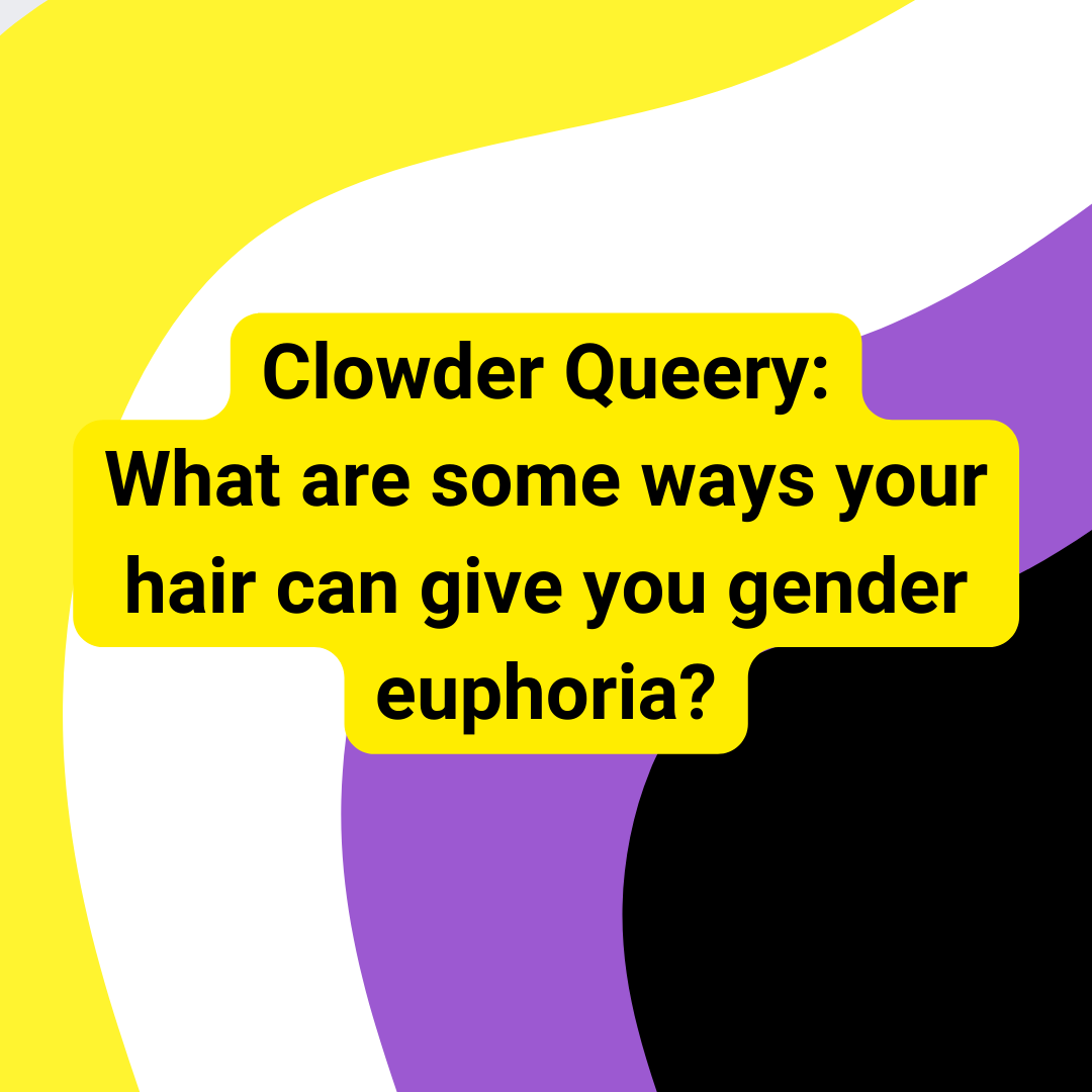 Did you enjoy our Genderful interview with Devi yesterday? Here's the Clowder Queery to share and discuss! #transpodcast #transhair #gendereuphoria #transhairstyles #transgender #nonbinary

Follow our youtube and podcast for the edited version of the stream later this week!
