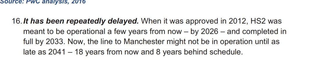 The Government’s rationale for scrapping HS2 includes the fact that it has been 'repeatedly delayed'. Who delayed it? Yep - Rishi Sunak.