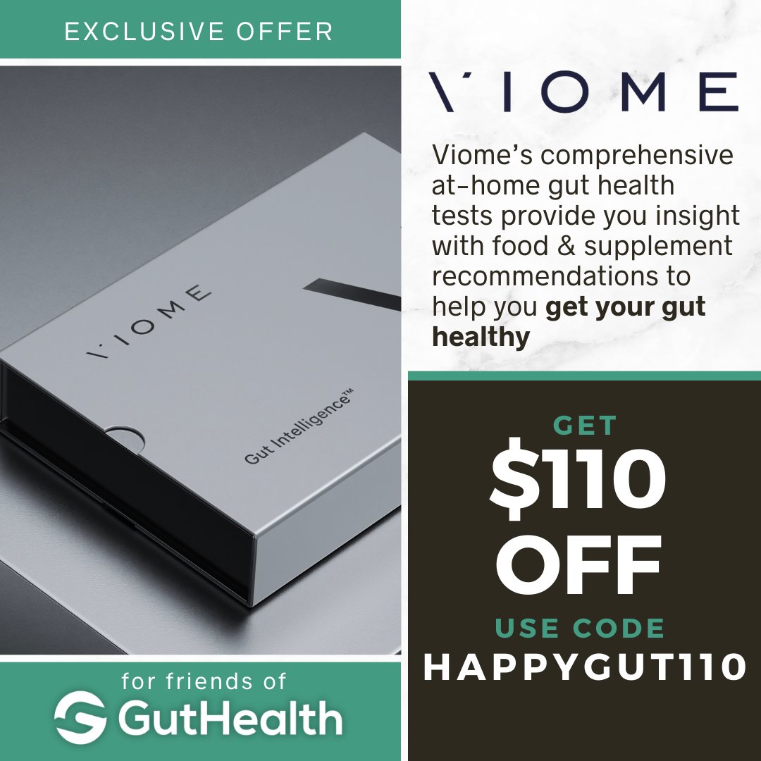 GutHealthOrg's tweet image. 🌟 Dive into Viome's tests to discover insights tailored just for you! 🧬✨
💰 Use code HAPPYGUT110 for $110 off!
🎉 Don't miss out—invest in your well-being here: viomehq.sjv.io/c/3871347/1692…! 🚀
#Coupon #guthealth #viome #athometest