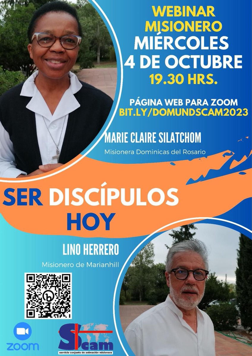 Animo a todos los que podáis a participar. Son los del Servicio Conjunto de Animación Misionero (SCAM)