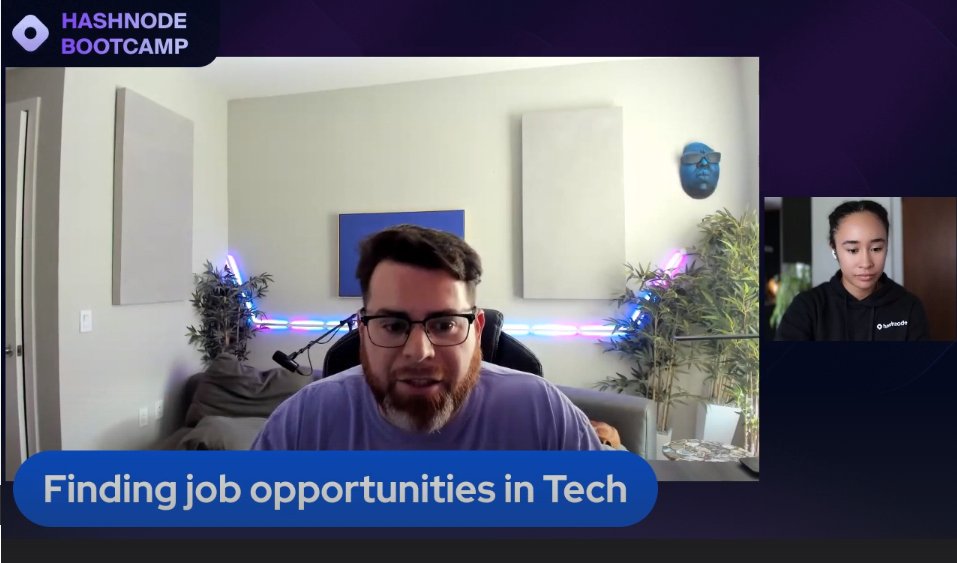 la_mengs's tweet image. It can be hard to get a job nowadays but being passionate about a technology is the only way for you to master it. You can start as a generalist but let your passion make you a specialist, thanks @dan_uptop @hashnode #hashnodebootcamp