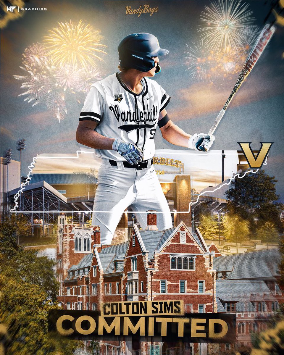 I am excited to announce that I am committed to Vanderbilt University! <a href="/VandyBoys/">Vanderbilt Baseball</a>