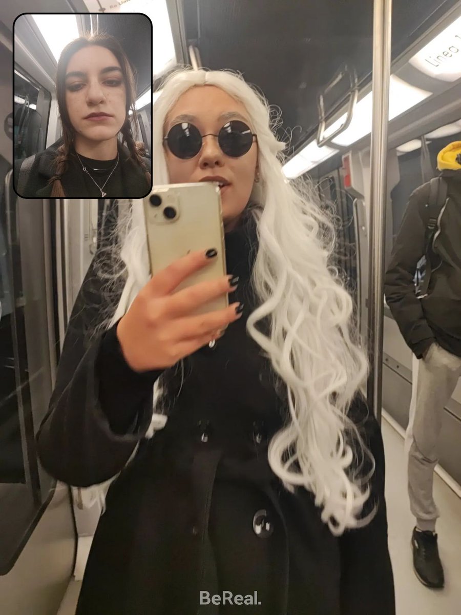 _nvermind's tweet photo. Those are my BeReal for the contest :)
1) Me at the last Harry Styles concert in Reggio Emilia. I was in the front rows!!
2) My Friends and I having fun in Florence
3) Gojo Satoru and Wednesday Addams in Turin's metro 
#RealestPersonOnEarth https://t.co/TkjNgwPNUN