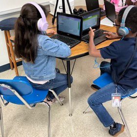 BNParks08's tweet photo. I spy math manipulatives being used purposeful technology usage, student discussion and teacher led small group instruction! This makes my math/techy heart so happy! Way to go @VickersQuanisha ๐๐ผ๐งก๐ค @RheLancaster @CherishPipkins @LISDInstruction #makingmovesinmath https://t.co/O7ycDoTS9h
