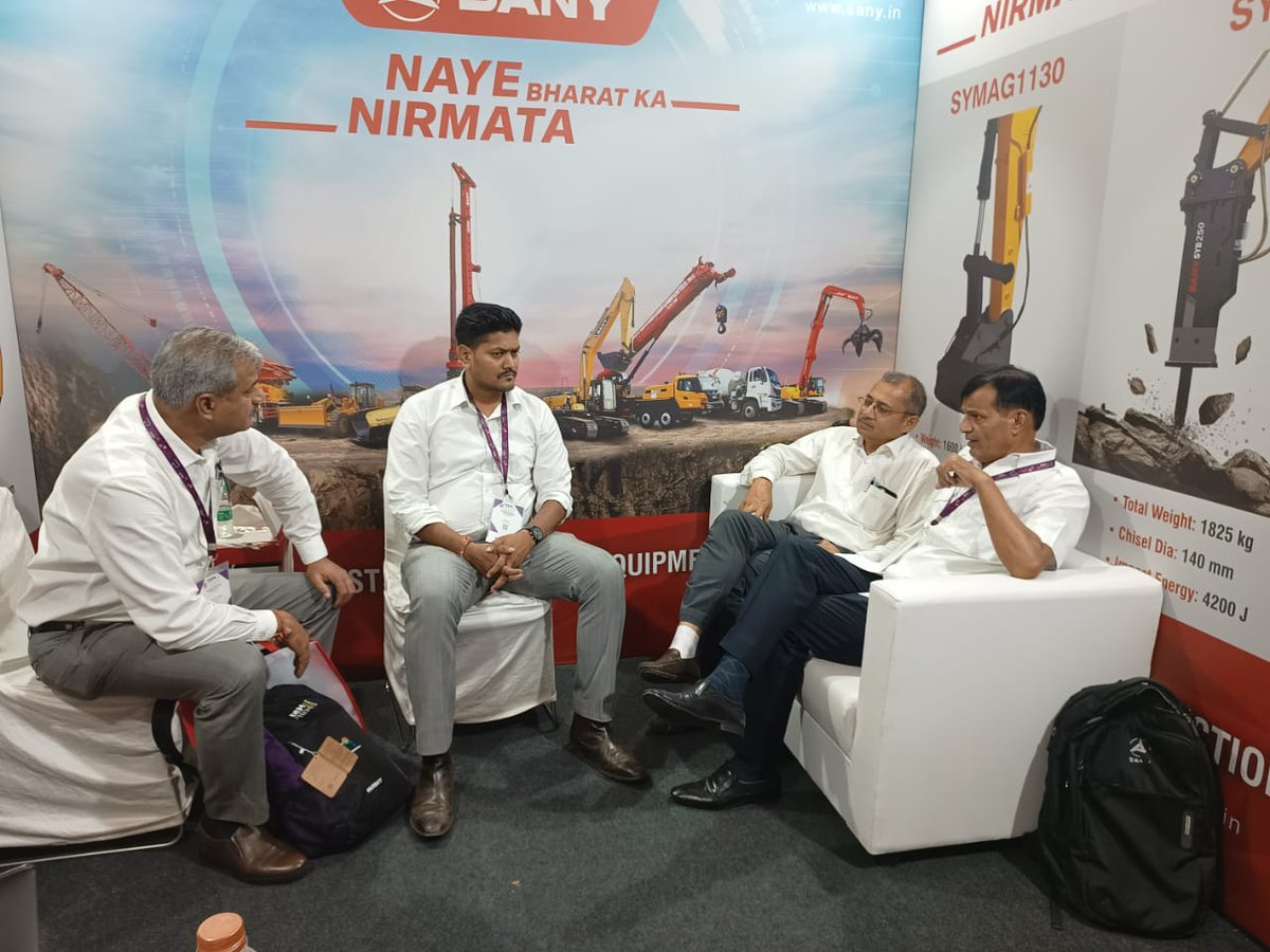 SanyIndia's tweet image. We closed the #Demtech on a high note! Our heartfelt gratitude to all the amazing visitors and devoted customers who made this event truly extraordinary. These snapshots offer a glimpse into the Expo&apos;s vibrancy and shared achievements. 
#SanyIndia #NayeBharatKaNirmata