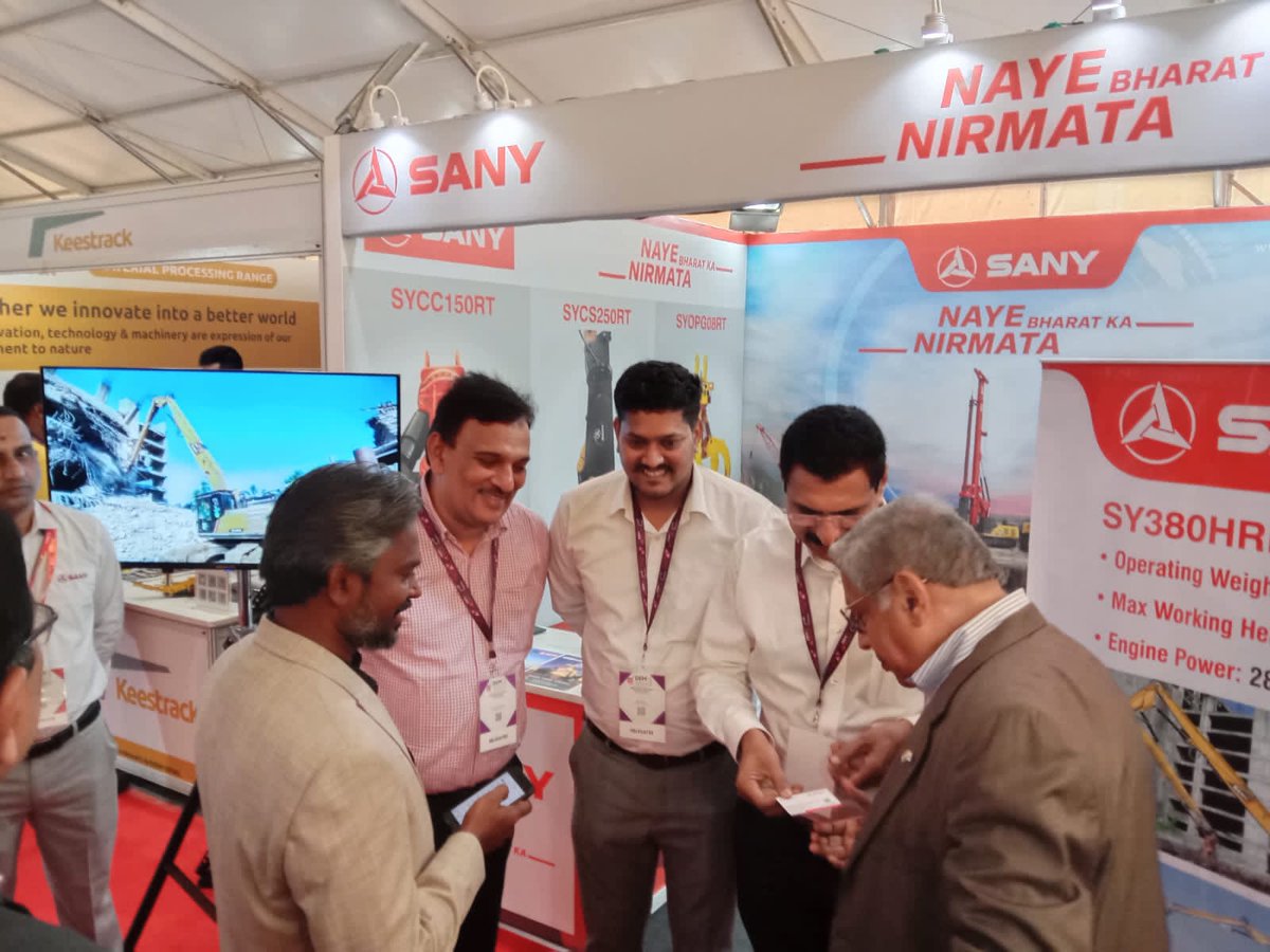 SanyIndia's tweet image. We closed the #Demtech on a high note! Our heartfelt gratitude to all the amazing visitors and devoted customers who made this event truly extraordinary. These snapshots offer a glimpse into the Expo&apos;s vibrancy and shared achievements. 
#SanyIndia #NayeBharatKaNirmata