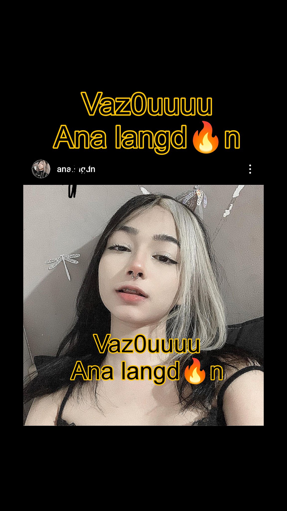 vazou foi tudo 😮 on X: Ana Langdon teve suas mídias expostas 😮😮  Link⬇️⬇️⬇️⬇️ t.cosh50btRghO t.cokgAgcpiVXl  X