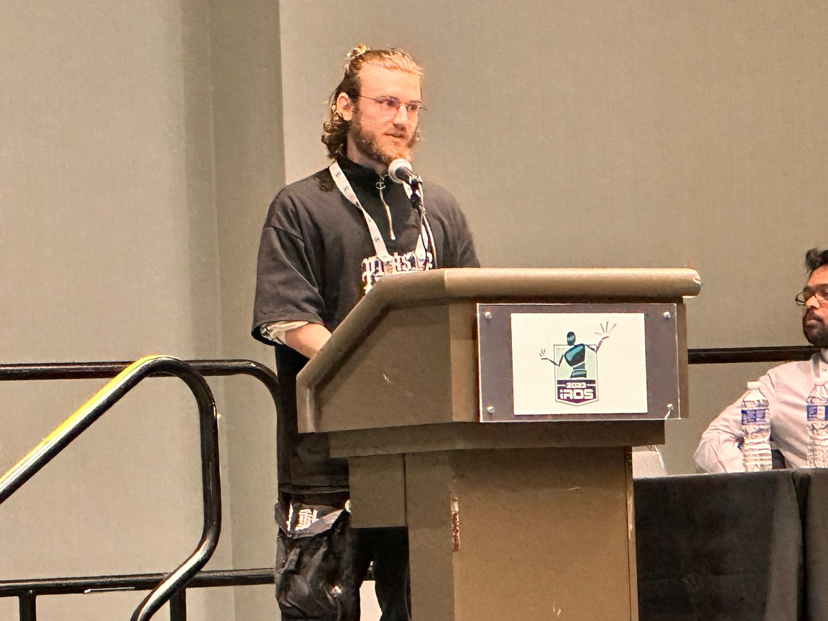🌟 What a thrilling week for our lab crew in Detroit! 🚀 Shoutout to <a href="/oplahoma/">Olaya</a>, Hakim, and Jonas for rocking their paper presentations at #IROS2023 ! 📝 And also to Erdal for enlightening us about the vital role of simulators in Marine Robotics during this Sunday's workshop! 🌊💡