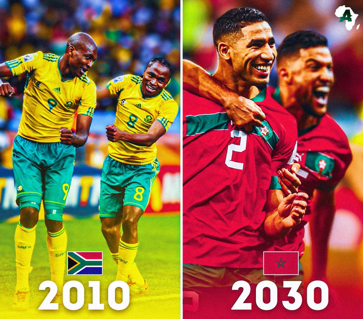 ActuFootAfrique's tweet photo. 🚨 OFFICIEL : La Coupe du Monde sera de retour en Afrique, au Maroc ! 🇲🇦🌍🤩 https://t.co/BsfmLCeZ0w