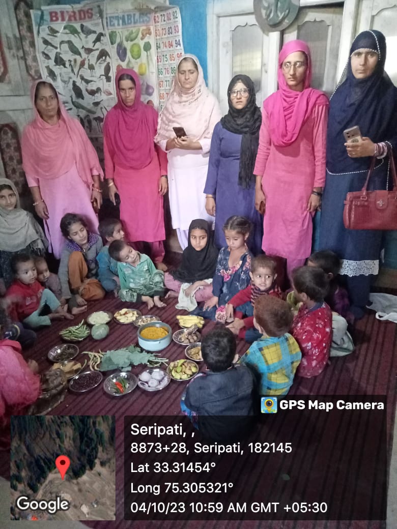 dcramban's tweet photo. Sankalp Saptah Day 2: Kudos to Block Ukhral's Anganwadi Centers for unwaveringly ensuring vital nutrition for our children within Aspirational Block Development Program. @OfficeOfLGJandK @DrJitendraSingh @Rameshkumarias @mussarat_zia https://t.co/4gLaFaNWyf