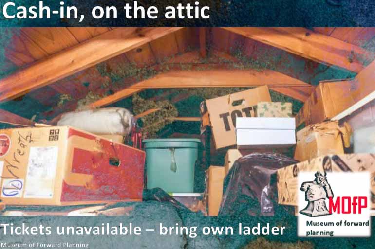 We scrapped our #Museum capital project. 

- it was taking ages to deliver
- seemed complicated
- and we’ve only demolished a few houses

Under our new plan ‘keeping things in other people’s lofts’ we won’t build anything or collect stuff. Just leave it scattered about !  🧵👇