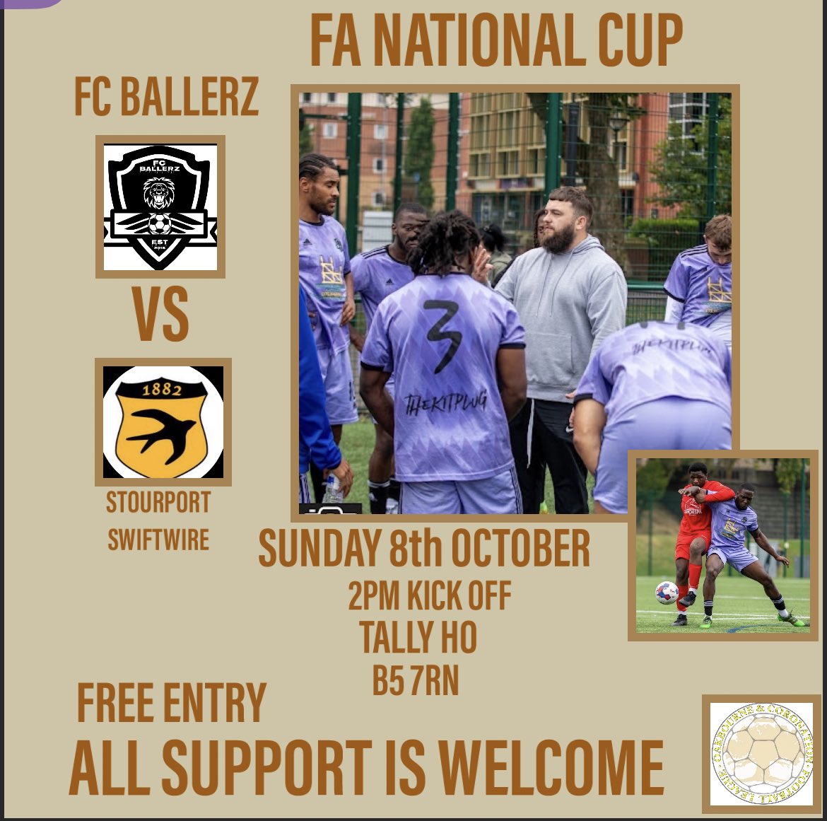 First go at the nationals. 
Big game Sunday 
🆚<a href="/SSwiftwire/">Stourport Swiftwire</a>