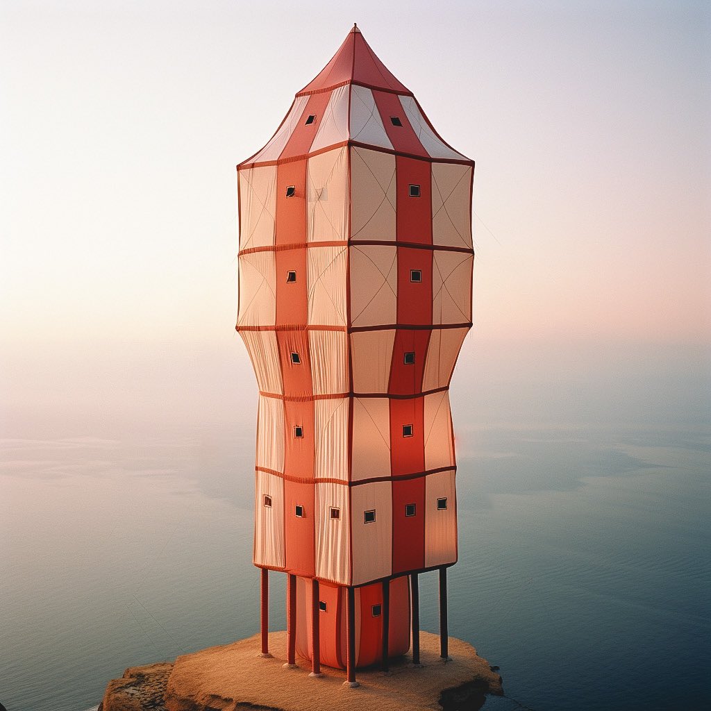 Lighthouse reimagined 🗽
#midjourney #aiart #midjourneyart #stablediffusion #digitalart #concept #artificialintelligence #aiarchitecture #archilovers #archviz #LIGHTHOUSE #designmidjourney #Netherlands