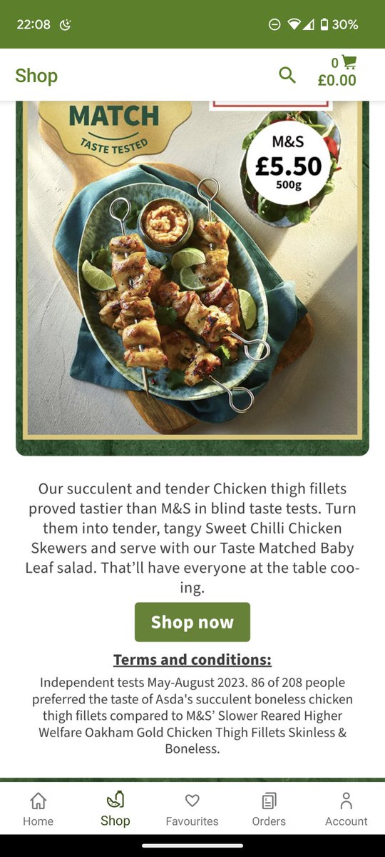 EmelieA__'s tweet photo. @asda is it not false advertising claiming it is better than @marksandspencer when a clear minority preferred the Asda option to M&amp;S? https://t.co/8qUeptqK2t