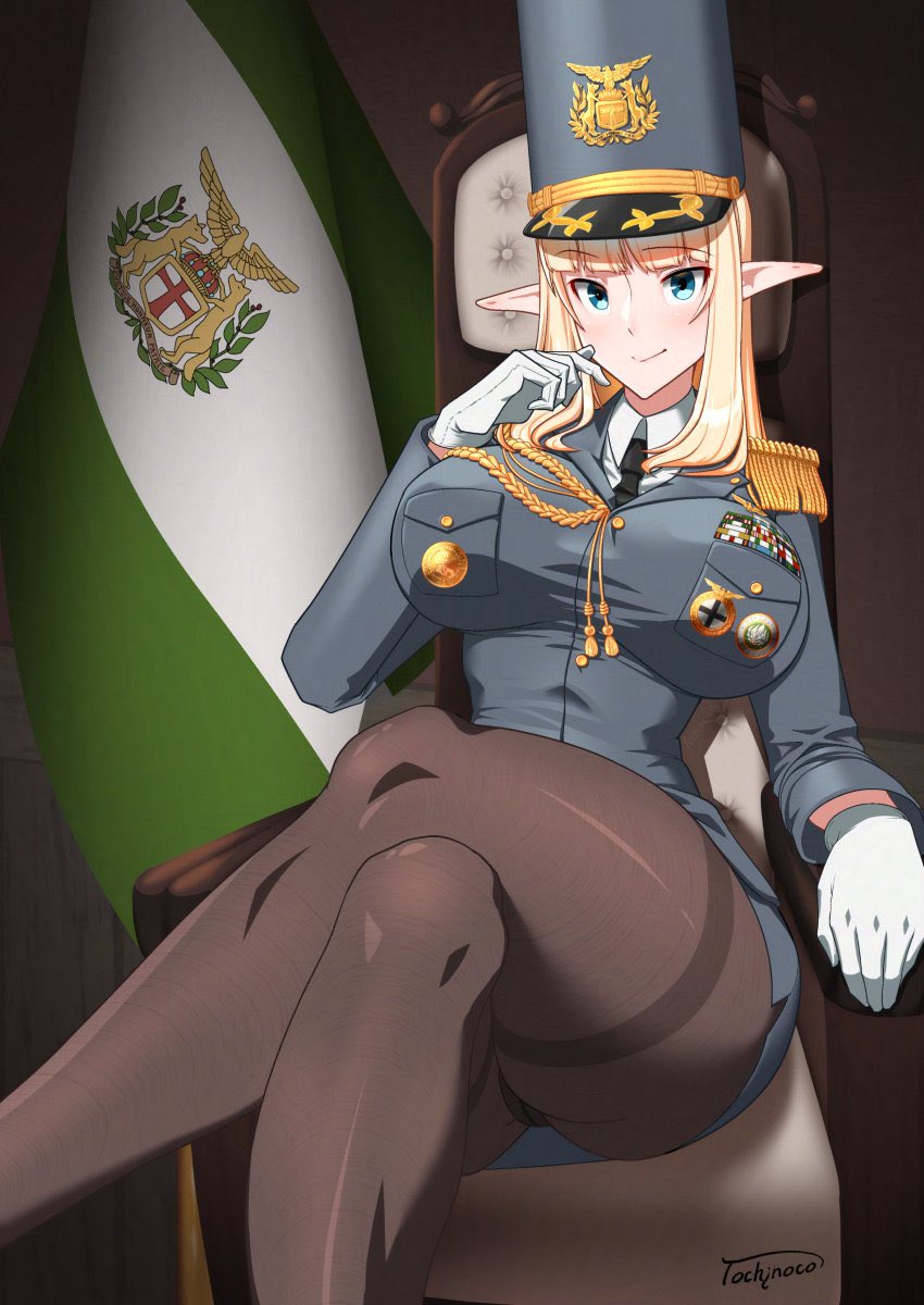 Tochinoco_ill's tweet photo. エルフェシア共和国　第三代大統領 | とちのこ #pixiv https://t.co/B7M8k5t5gz https://t.co/OJd8tgQYdJ