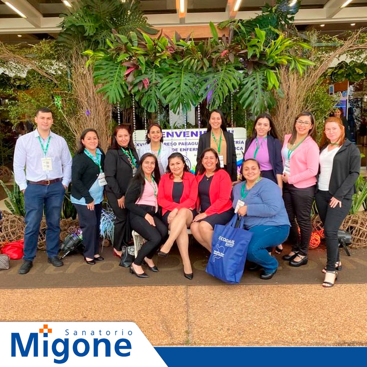 Participación de nuestro equipo de enfermería en el XVIII CONGRESO PARAGUAYO DE PEDIATRIA a llevarse a cabo los días 4, 5, 6 y 7 de octubre del 2023.

 #SanatorioMigone #Migone #CongresoParaguayodePediatria 
#Pediatria #Enfermeria #Congreso #CapacitacionContinua #Capacitacion