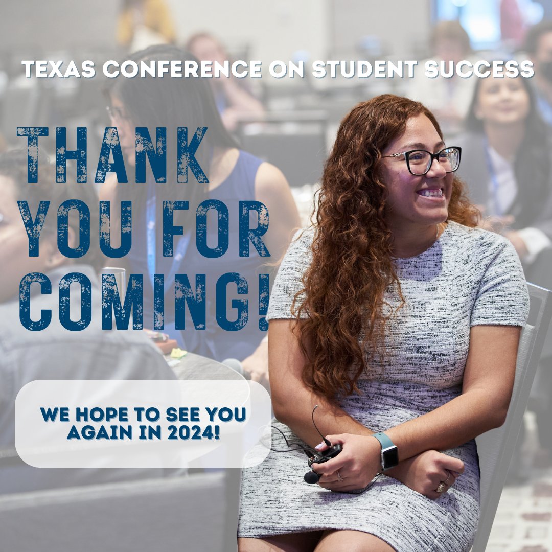 Texas Conference on Student Success tweet media