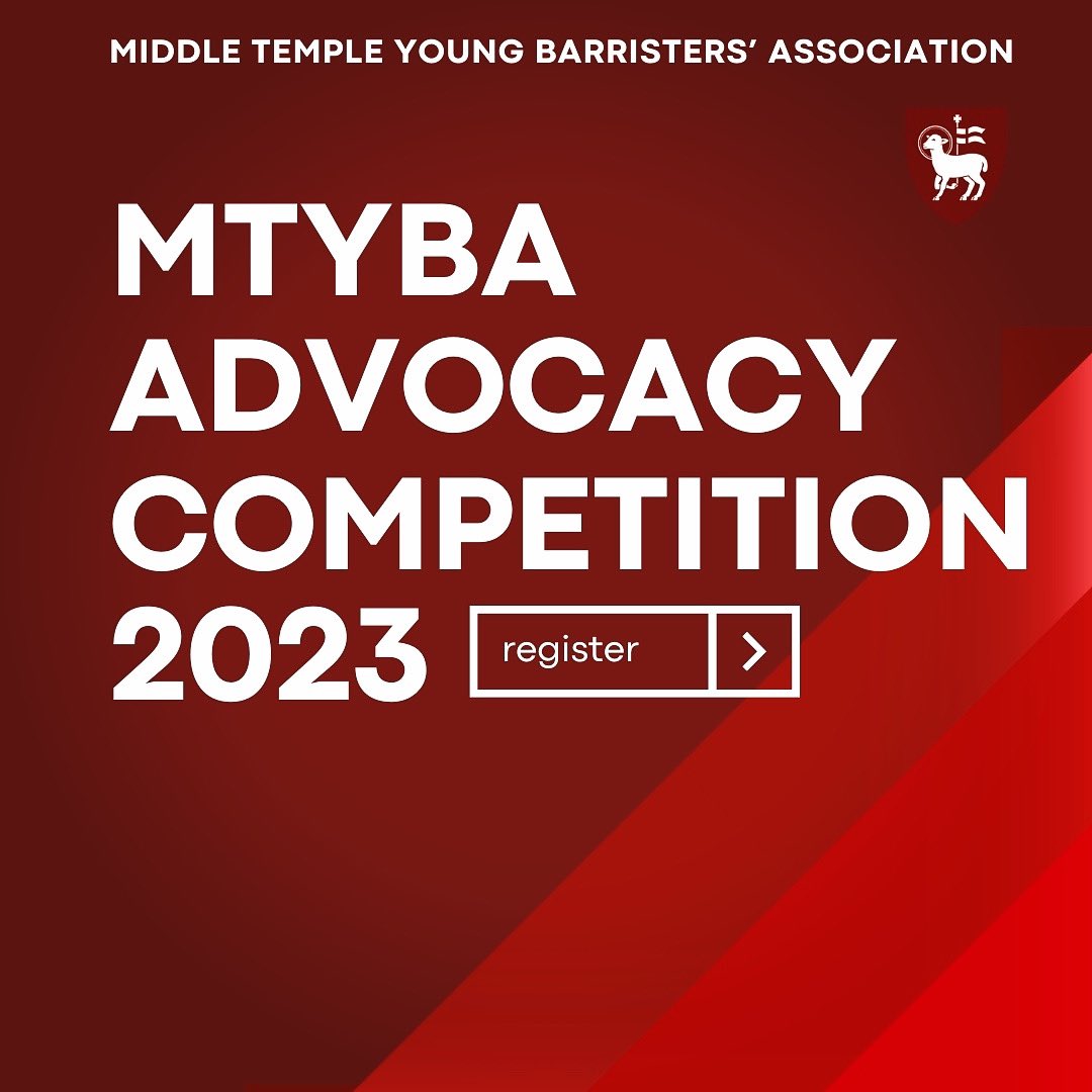 Sign up to our Annual Advocacy Competition 2023 to showcase your skills! The first rounds will take place on 18 October & 20 October 2023 at 6 PM - 7:30 PM in the Advocacy Suites at the Ashley Buildings. No preparation required. docs.google.com/forms/d/1WzP_6…