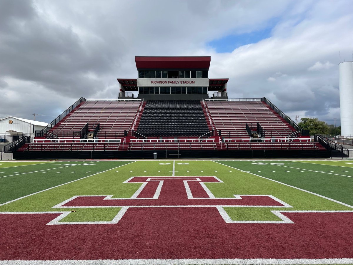 sturdisteel's tweet photo. We are excited to show off a few pictures of our completed project in Tuttle, OK where we provided an I-beam grandstand for @TuttleHigh 

Best of luck to @TuttleFootball on the rest of their 2023 football season!

#sturdisteel #grandstands #fridaynightlights https://t.co/IdvWMaoJpJ