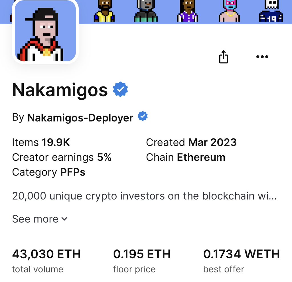 Who is the founder of Nakamigos?