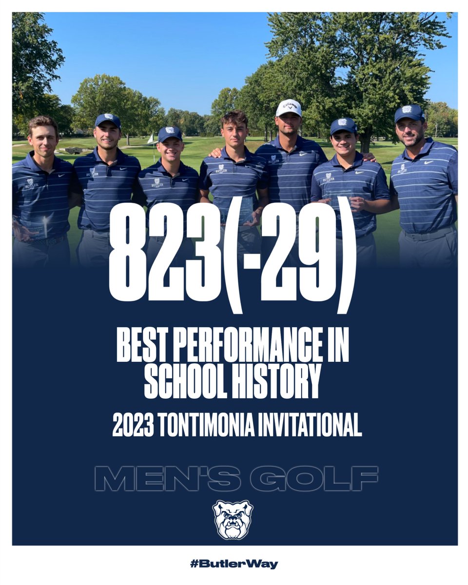 🚨 New School Record🚨 

Congrats to the Men's Golf team for having the best performance in school history!