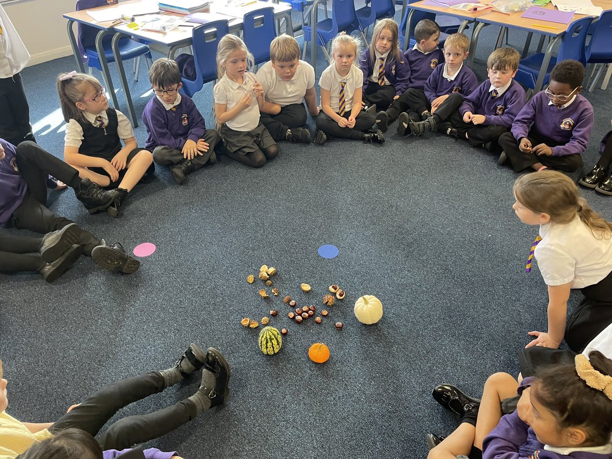 RPSRadcliffe2D's tweet image. We have been learning about the different seasons in Science, can you guess which season we looked at today?
These items are starting off our autumn table, we can’t wait to collect and add to it as the season progresses 🍁🍂