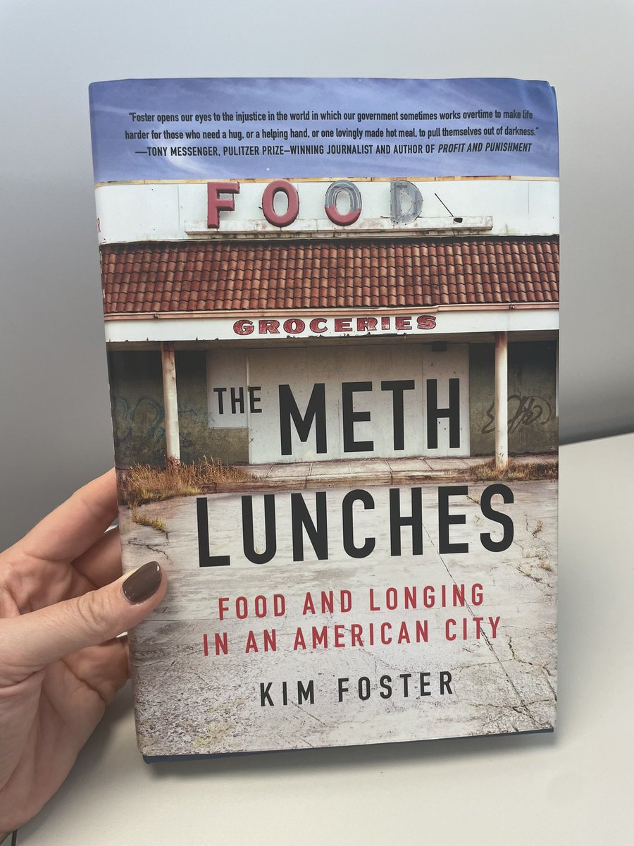 I love mail day! And I love @KimintheWest’s vital, moving book THE METH LUNCHES, finally out next week! <a href="/staceyglick/">stacey glick</a> <a href="/StMartinsPress/">St. Martin's Press</a> us.macmillan.com/books/97812502…