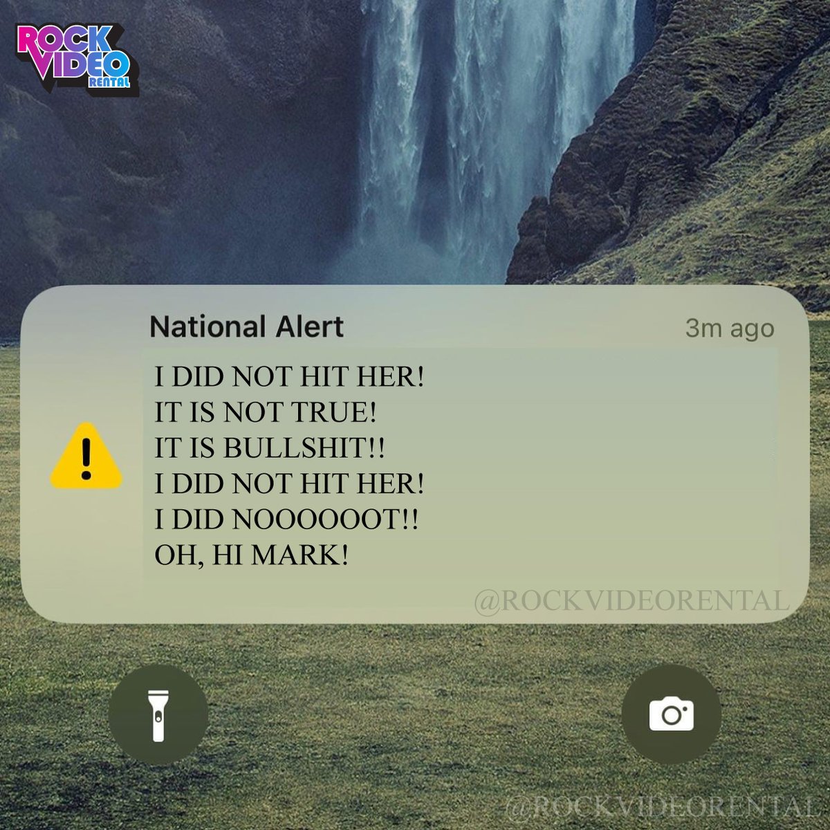 Man that alert was something else!

#NationalAlert #theroom #TommyWiseau #OhHiMark