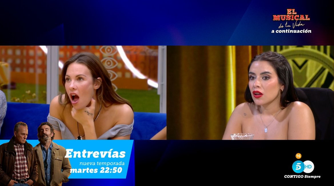 ghoficial's tweet image. Sol: "Jessica. Es muy buena, me cae muy bien, pero hay algo que no me termina de cerrar" #GHVIP4O