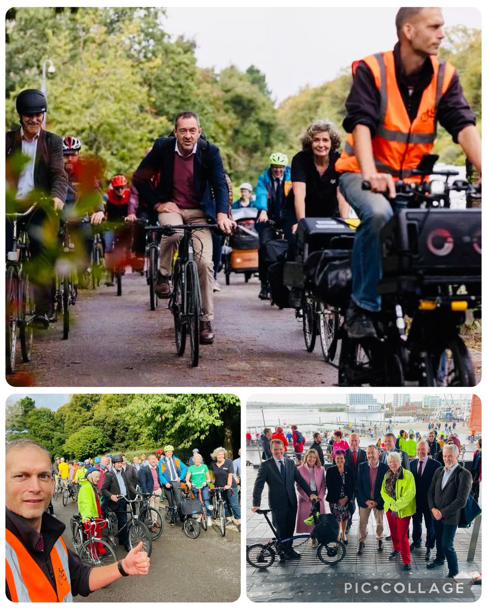 YES YES YES! Led out @Chris_Boardman & 💯+ riders on #KidicalMass style ride from @PedalPower_Diff to @SeneddWales to celebrate 10 years of Wales’ Active Travel Act! A huge dose of positivity & proud to be part of the active travel movement in Wales! 🚲🎶🏴󠁧󠁢󠁷󠁬󠁳󠁿✊🏻 #ActiveTravel10