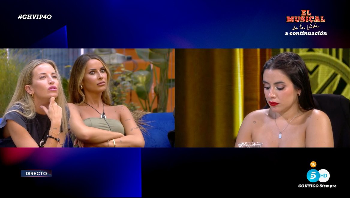 ghoficial's tweet image. Laura, sobre Luitingo y Pilar: "Yo no puedo fiarme de alguien que no es fiel con su pareja"
Sol: "No lo había pensado, pero sí" #GHVIP4O