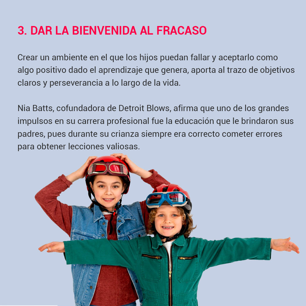 elceo__'s tweet image. ¿Cuál es el papel de los padres en la #crianza de niños inteligentes y seguros de sí mismos?

Según Margot Machol y su libro &quot;Criar a un empresario”, estos son elementos clave para educar hijos #exitosos